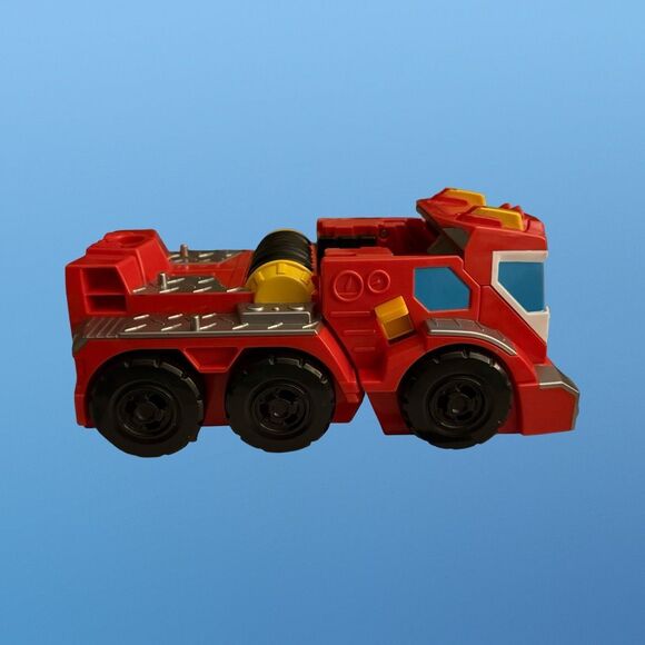 Transformers Playskool Heroes Rescue Bots Elite Heatwave Easy Transforms Large - Picture 8 of 12